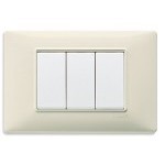 Vimar Plana 14653.03 beige 3 posti