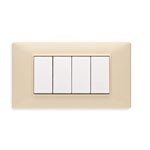 Placca Plana 4 moduli 14654.03