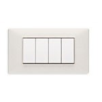 Placca Plana 4 moduli 14654.06