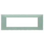Placca Plana 7 moduli 14657.44 Reflex  menta