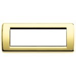 Placca Idea 6P 16756.32 Oro lucido