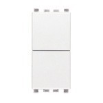 Vimar Eikon Doppio pulsante bianco 20066.B 