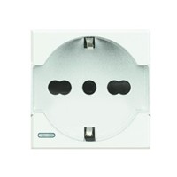 Presa standard tedesco Axolute bianco  HD4140A16  bipasso 2P+T 10/16A