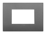 Vimar Arke placca classic 19653.72 grigio 3 posti