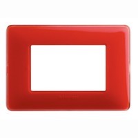 AM4803CRD - Matix - placca 3P corallo prodotto originale Bticino