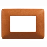 Placca Matix - AM4804TRT - placca 4P rosso terra