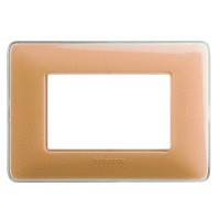 Placca Matix - AM4806CAB - placca 6P ambra