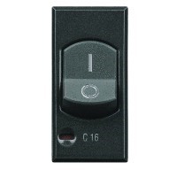Magnetotermico Axolute scuro - HS4301/10 - 1P+N 10A 3kA